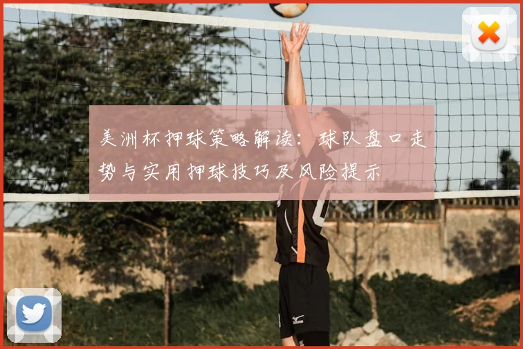 美洲杯押球策略解读：球队盘口走势与实用押球技巧及风险提示